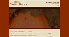 Desktop Screenshot of boggiosorchardandproduce.com