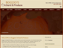 Tablet Screenshot of boggiosorchardandproduce.com